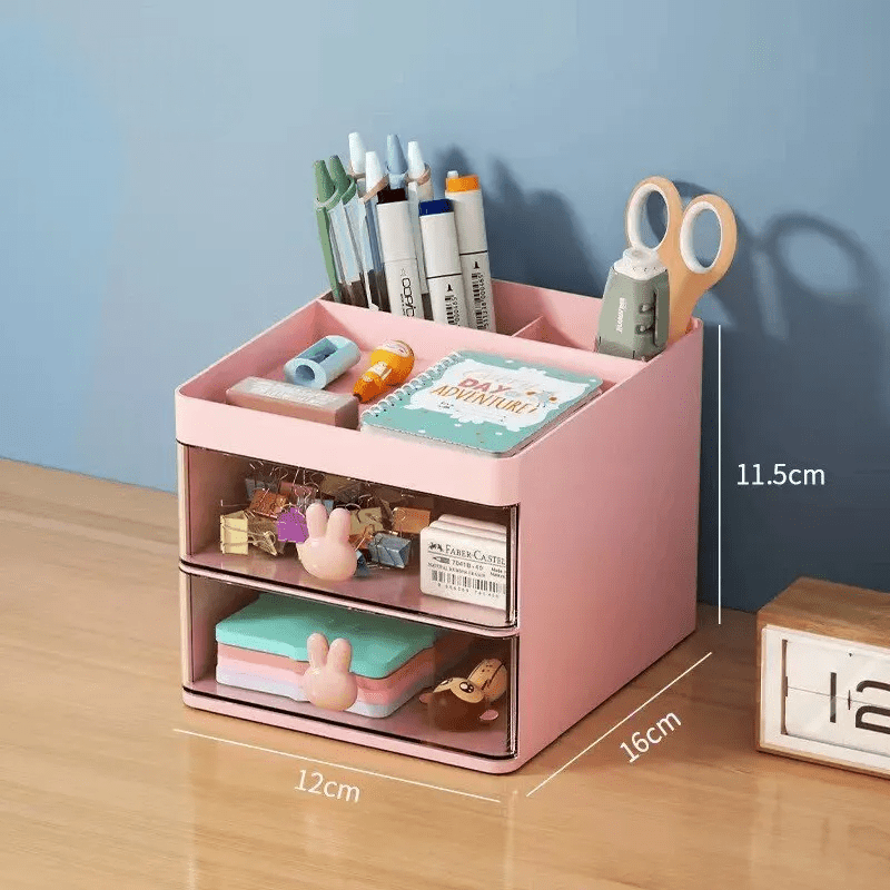 Organisateur Bureau - MultiFunctionalOrganizer™ - Rose - Bureau élégant