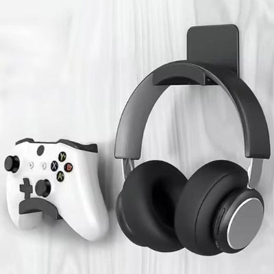 support-casque-noir